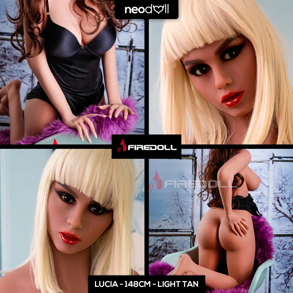 Fire Doll - Lucia - Realistic Sex Doll - Tongue included - 148cm - Lig &ndash; Lucidtoys