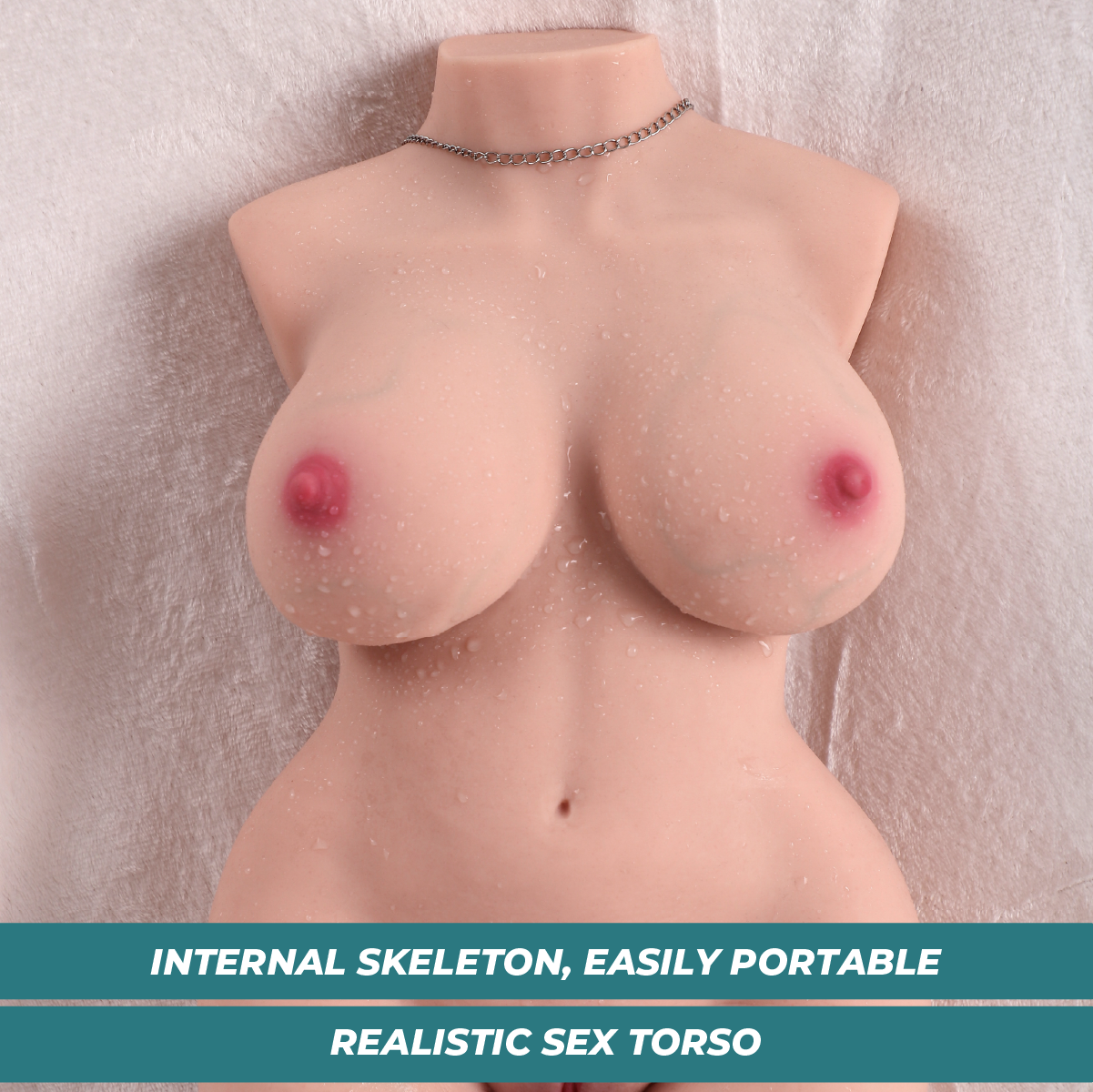 YQ Doll - Realistic Sex Doll Torso - 8kg - Natural &ndash; Lucidtoys