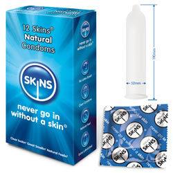 Skins Natural Condoms - Lucidtoys
