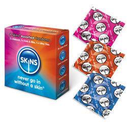 Skins Condoms - Asorted Condoms - Lucidtoys