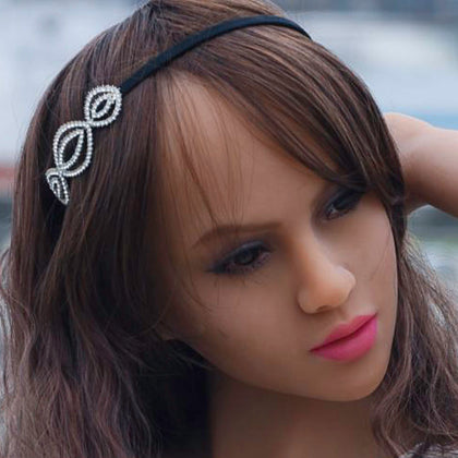 Neodoll Girlfriend Cleo - Sex Doll Head - M16 Compatible - Tan