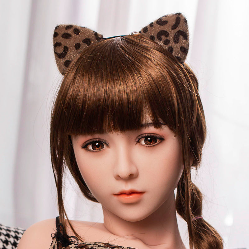 YOUQDOLL - ERICA - SILICONE SEX DOLL HEAD - NATURAL video