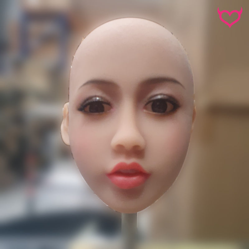 Neojoy No. 2 - TPE Sex Doll Head - Painted Make-Up - M16 Compatible video