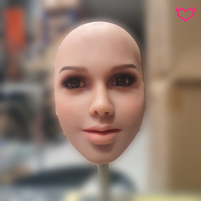 Neojoy No. 4 - TPE Sex Doll Head - Painted Make-Up - M16 Compatible video