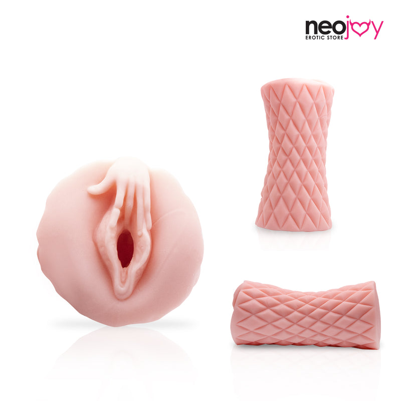 Neojoy Smart Waist Masturbator TPE Realistic Vagina & Ass - Flesh video