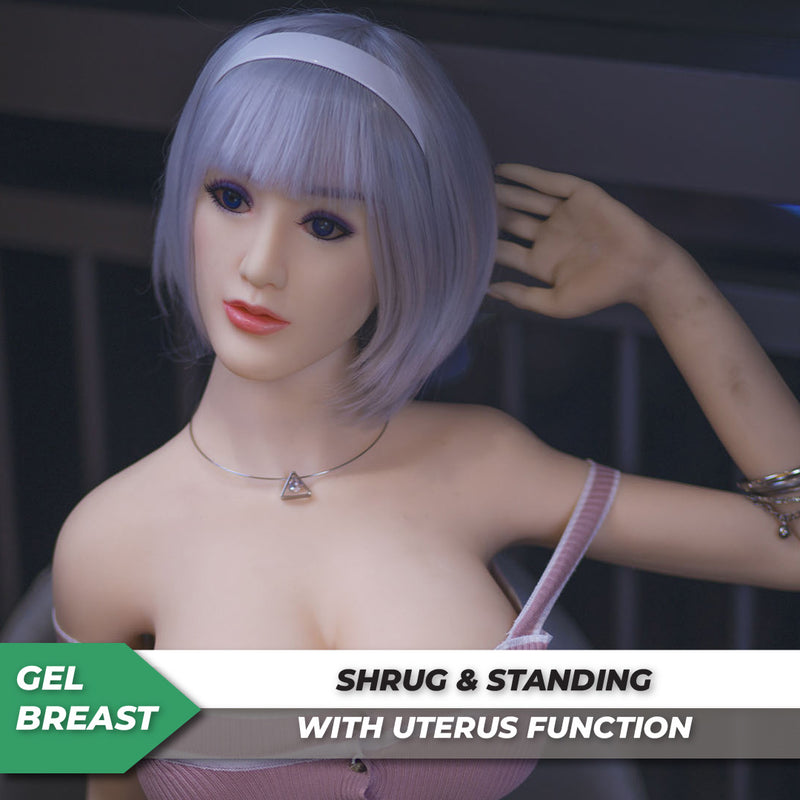Neodoll Sugar Babe - Neley - Realistic Sex Doll - Gel Breast - Uterus - 170cm - Natural video