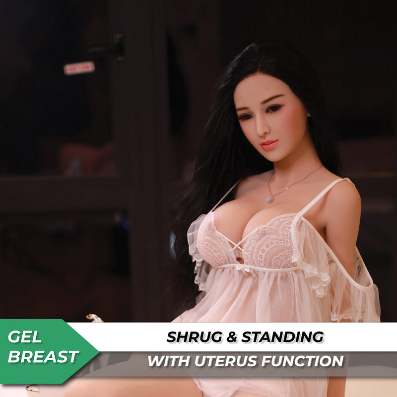 Neodoll Sugar Babe - Serene - Realistic Sex Doll - Gel Breast - Uterus - 157cm - Silicone White video