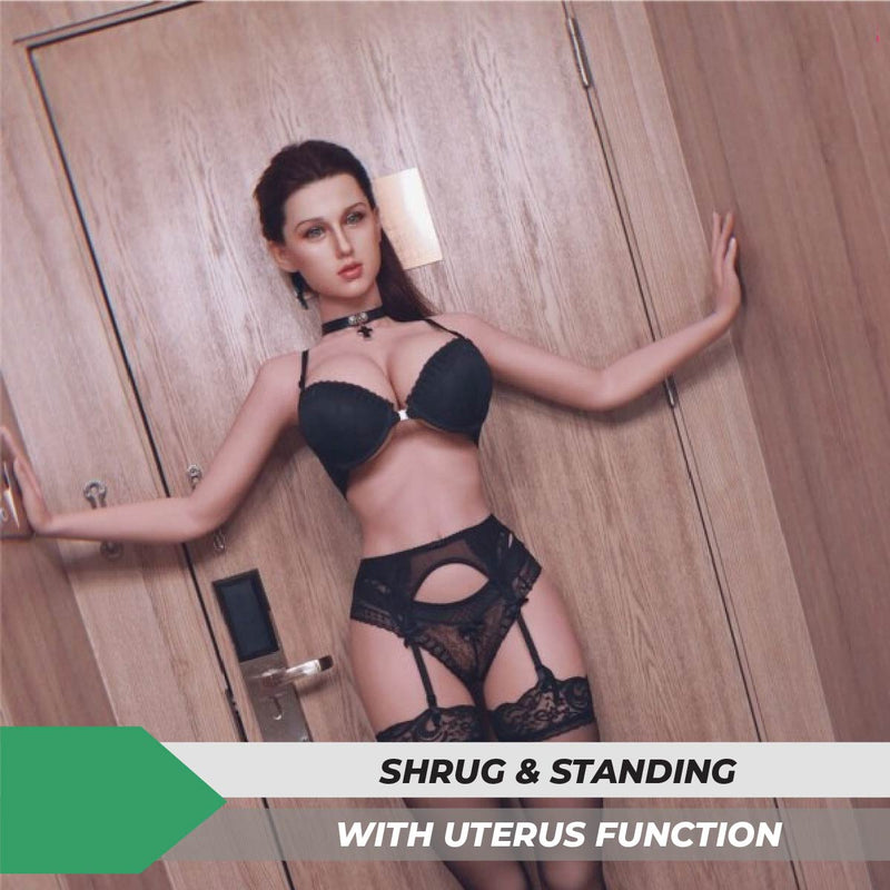 Neodoll Sugar Babe - Ariah - Silicone TPE Hybrid Sex Doll - Gel Breast - Uterus - 164cm - Implanted Hair - Silicone Colour video