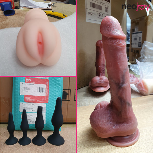 Neojoy Female Sex Doll Torso - Dildo - Anal Butt Plug - Male Strokers
