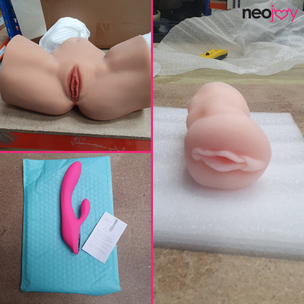 Neojoy Female Sex Torso - Male Pocket Pussy - Vibrator - Butts & Vagina