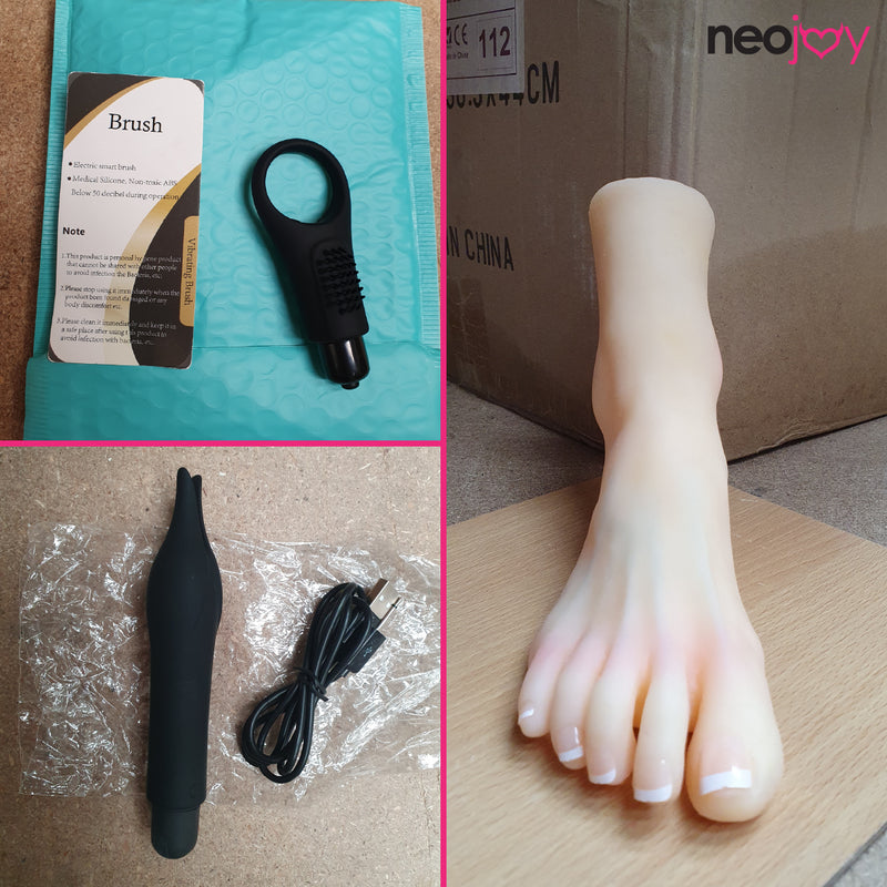 Neojoy Mini Sex Doll - Clitoral Vibrator - Feet Pussy - Female Vibrator video