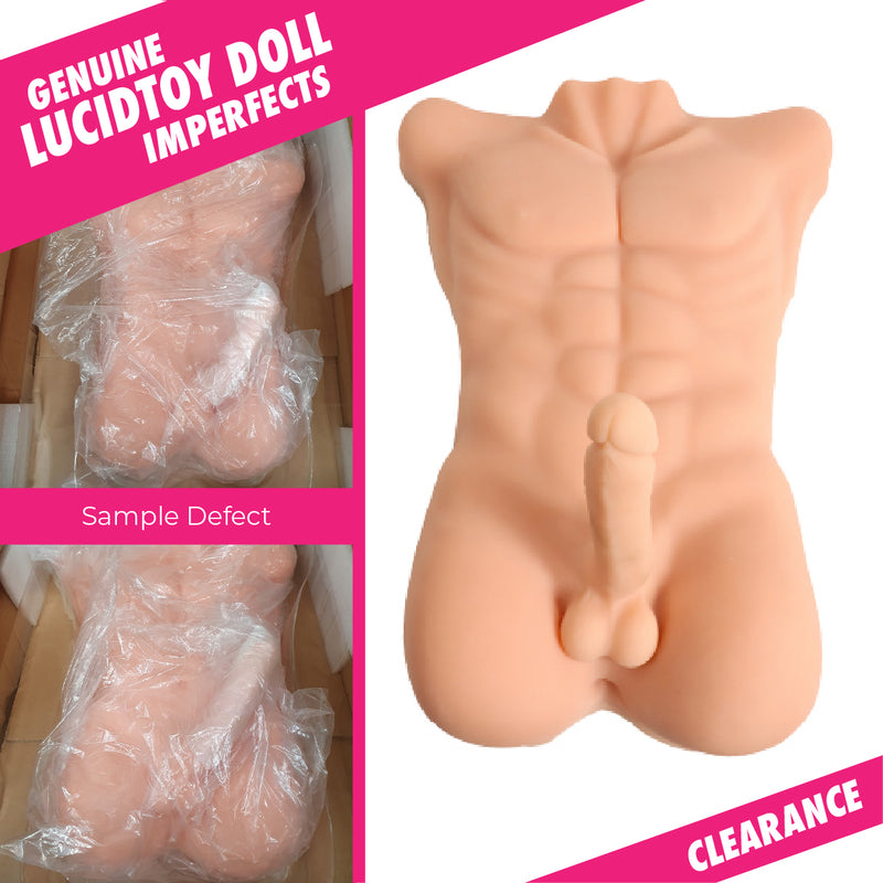 RF509 - Clearance item - Neojoy - Male Torso Masturbator - Flesh - 10.8 KG video