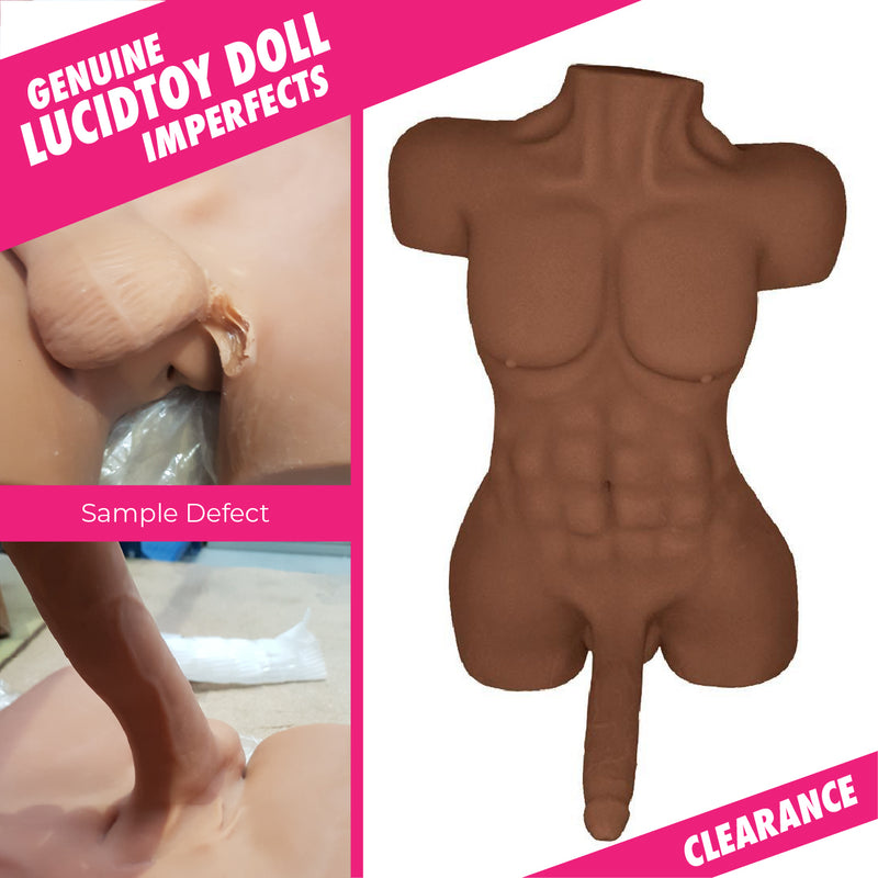 RF640 - Clearance item - Neojoy - King Fighter Male Sex Doll (Brown) 11.8KG video