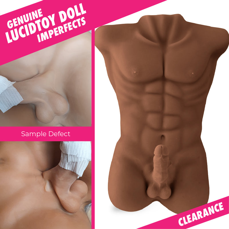RF640 - Clearance item - Neojoy - King Fighter Male Sex Doll (Brown) 11.8KG video