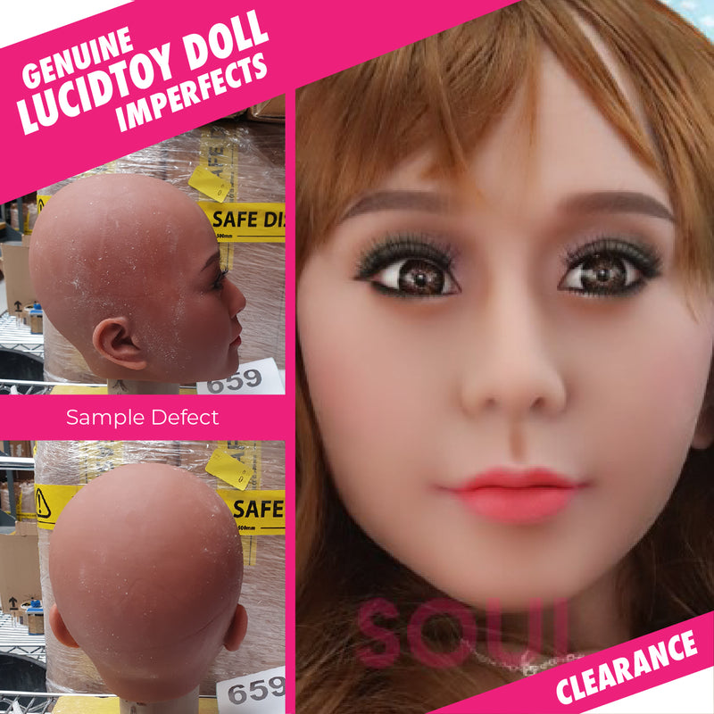 RF659 - Clearance item - Neodoll SM Morgan - Sex Doll Head - M16 Compatible - Light Brown video