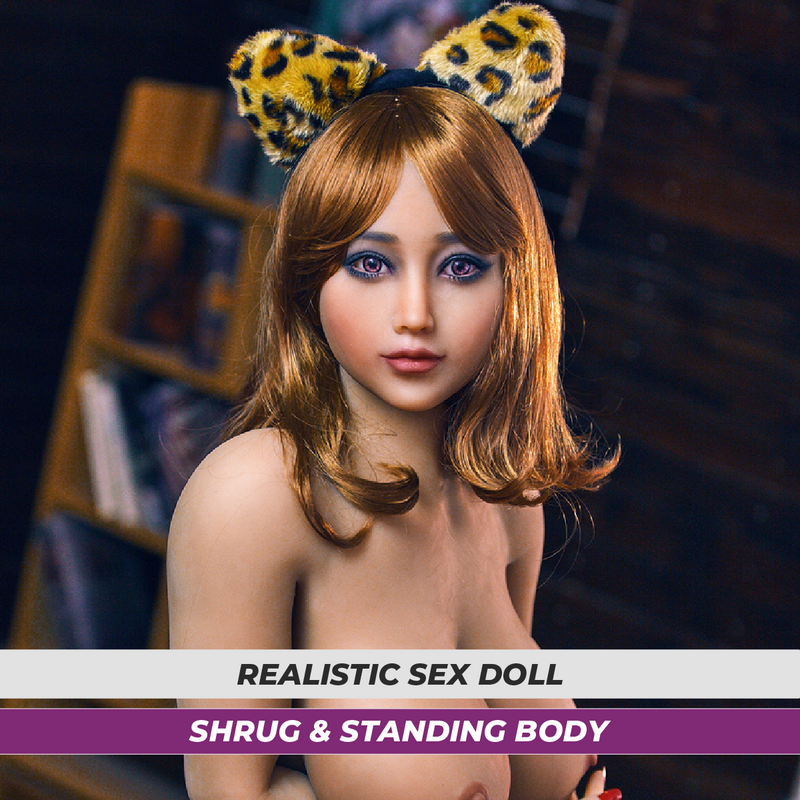 Neodoll Racy Saya - Realistic Sex Doll - 158cm - Tan video