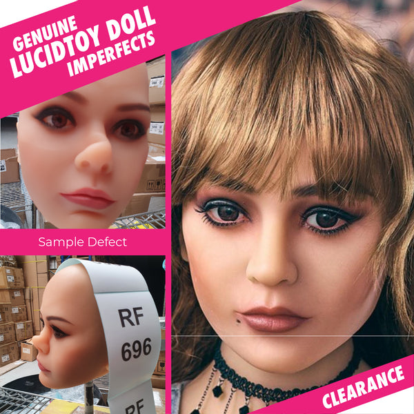 RF696 - Clearance item -  Neodoll Racy Julia - Sex Doll Head - M16 Compatible - Tan