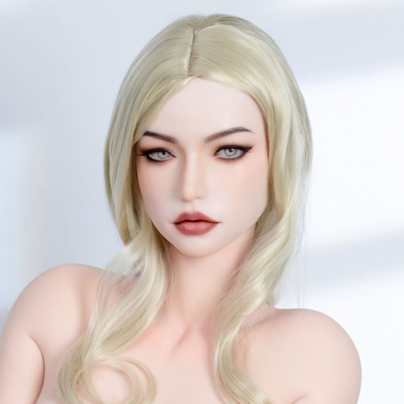 [HEAD-YQ-359-NATURAL-SILICONE-BROWN-M16-IMPLANTED HAIR-MOVABLE JAW] video
