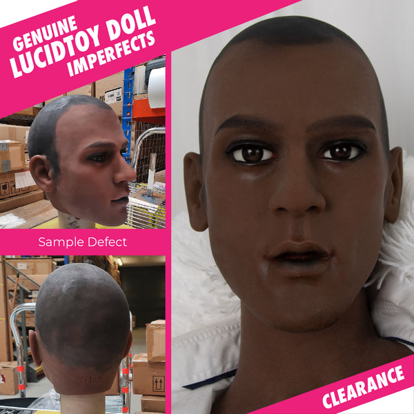 RF695 - Clearance item -  Neodoll Allure Nick - Male Doll Head - M16 Compatible - Black