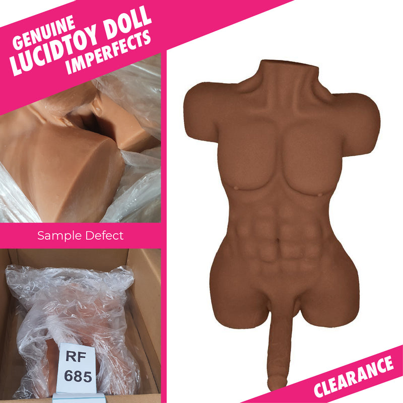 RF685 - Clearance item - Neojoy - King Fighter Male Sex Doll (Brown) 11.8KG video
