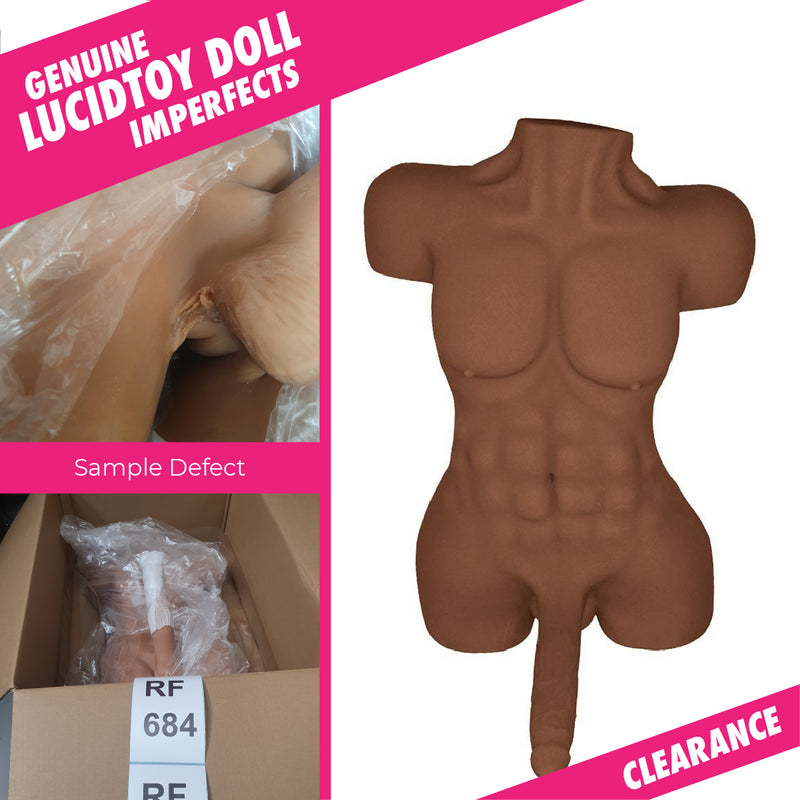 RF684 - Clearance item - Neojoy - King Fighter Male Sex Doll (Brown) 11.8KG video