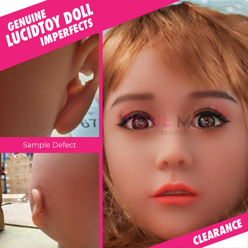 RF673 - Clearance item - SoulMate Dolls Lilly - Sex Doll Head -  M16 Compatible - Light Brown video