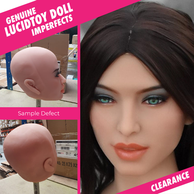 RF672 - Clearance item - 6YE Allure Audrey - Sex Doll Head - M16 Compatible - Tan video