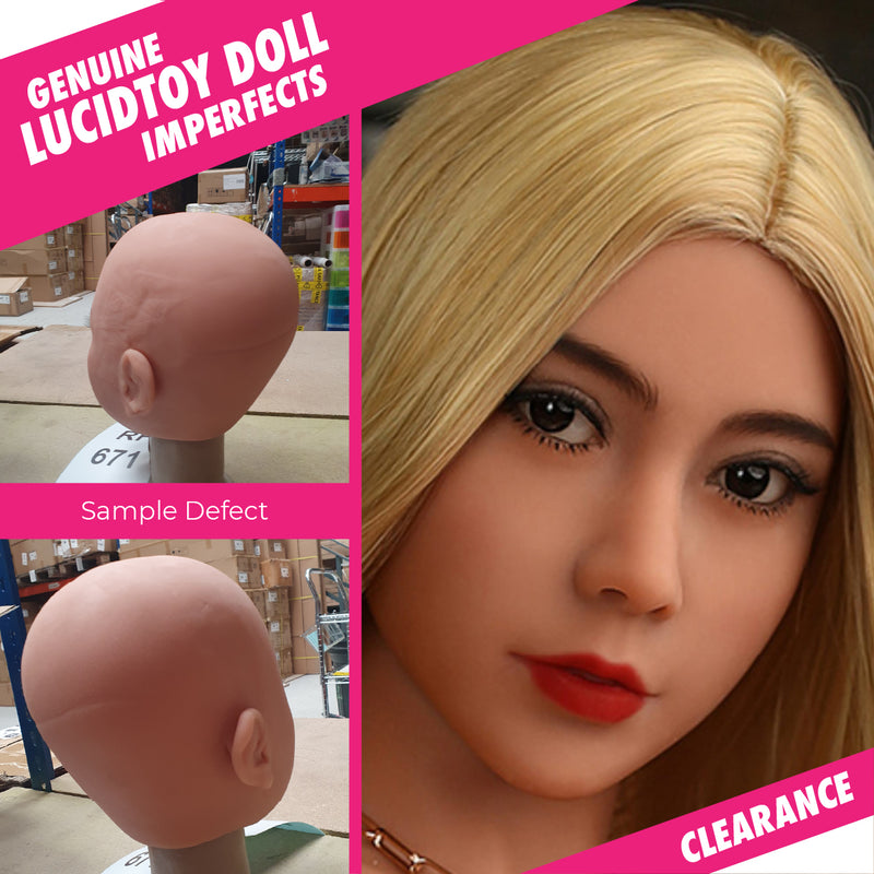 RF671 - Clearance item - Firedoll - Avery - Sex Doll Head - M16 Compatible - Light-Tan video