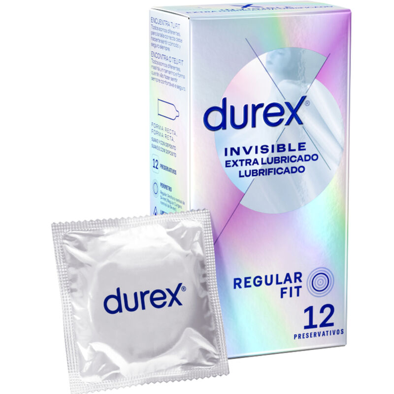DUREX - INVISIBLE EXTRA LUBRICATED 12 UNITS video