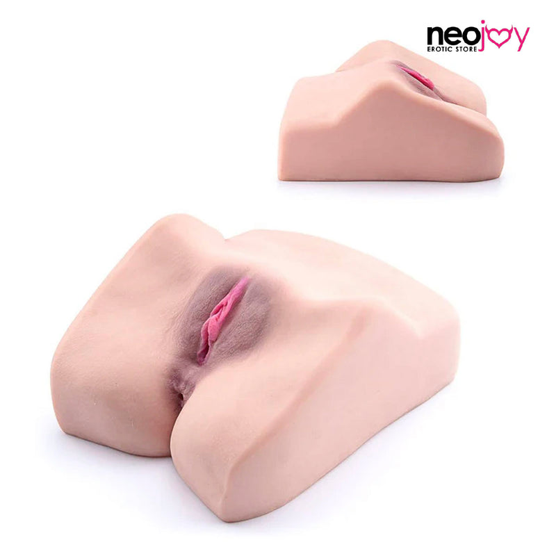 Neojoy - Cute whole real texture Butt stroker- 3.4KG - Flesh White video