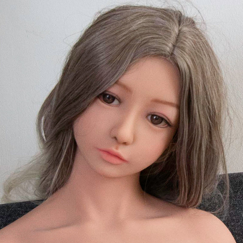SoulMate Dolls - Annelise Head -  Silicone Sex Doll Head - Tan video