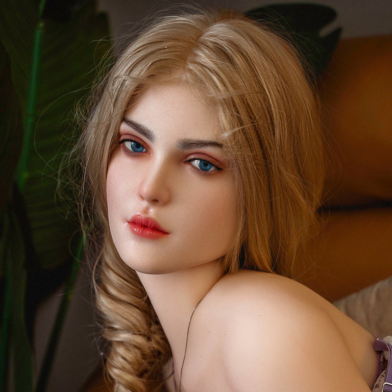 [HEAD-SY-S20#-NATURAL-SILICONE-BROWN-M16-IMPLANTED HAIR] video