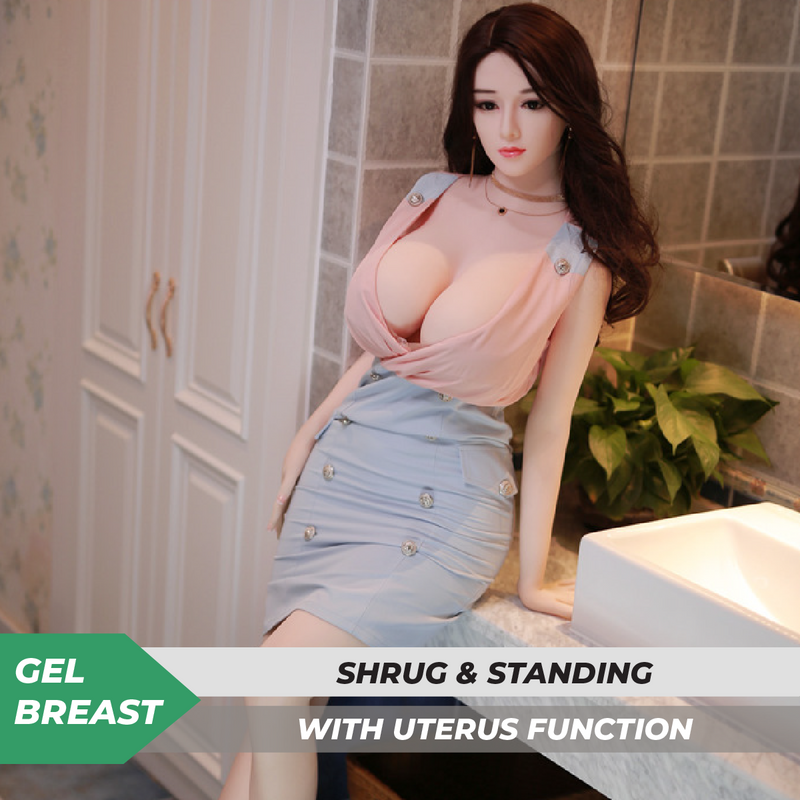 Neodoll Sugar Babe - Andrea - Realistic Sex Doll - Gel Breast - Uterus - 170cm - White video