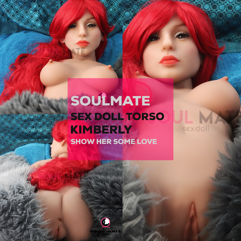 SoulMate Dolls - Kimberly Head With Sex Doll Torso - Light Brown video