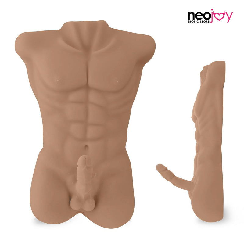 Neojoy Realistic Clark Male Doll - 13kg - Latino - Male Torso with Dildo video