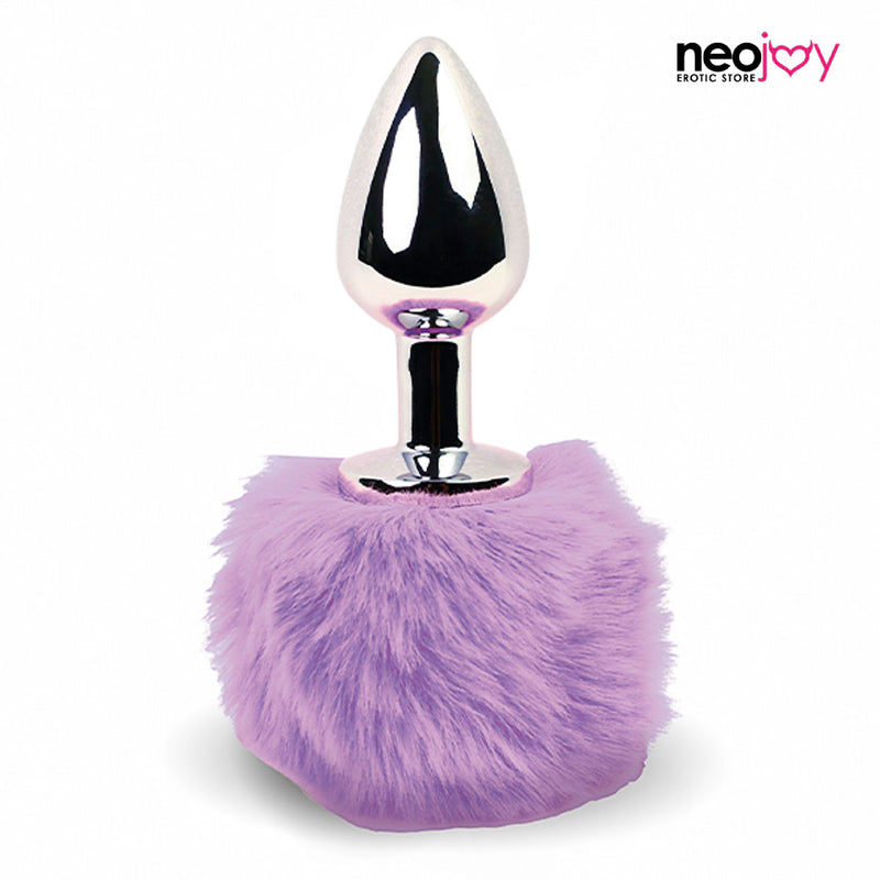 FeelzToys - Bunny Tails Butt Plug Purple video