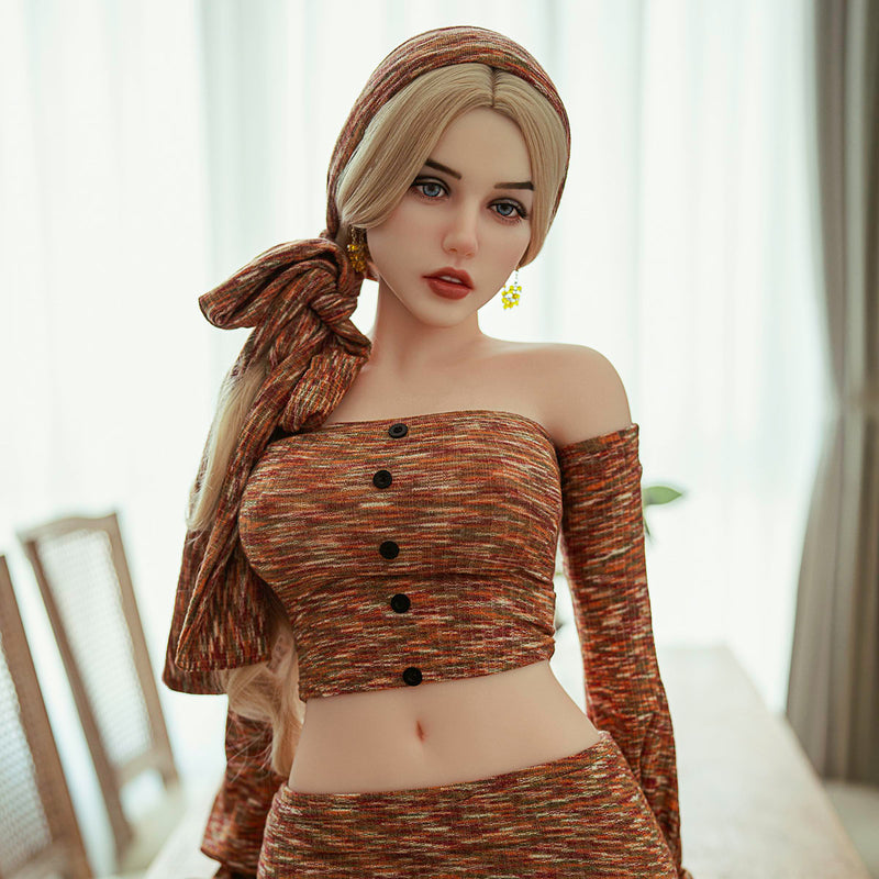 [HEAD-SY-319#-NATURAL-SILICONE-BROWN-M16-IMPLANTED HAIR] video