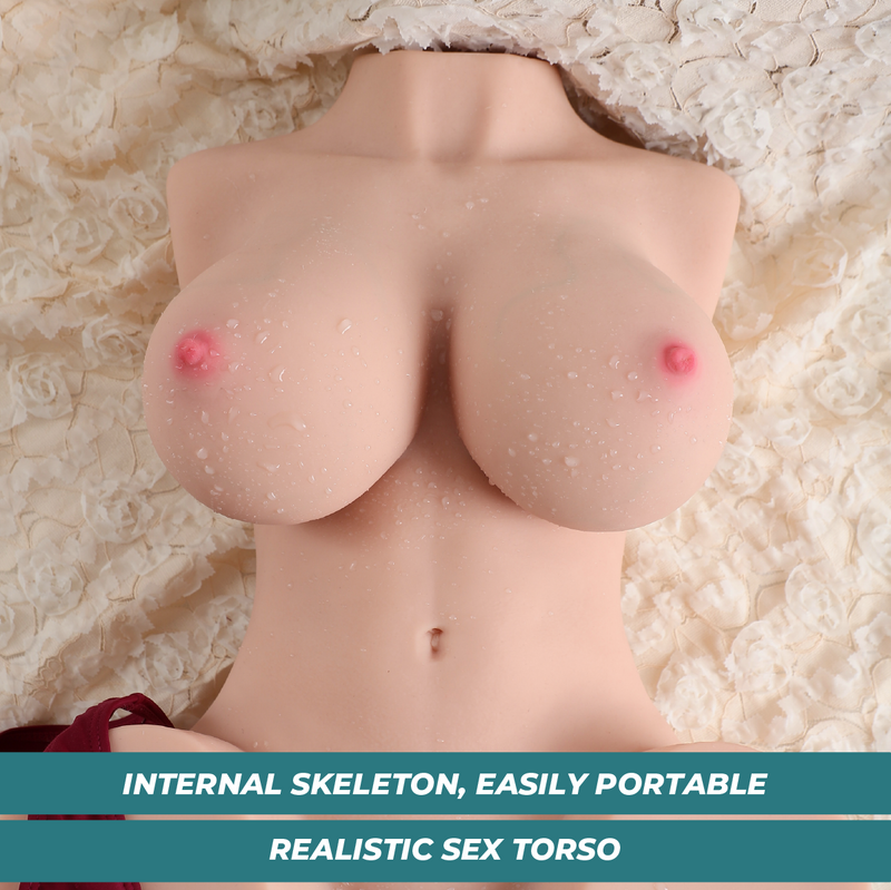YQ Doll - Realistic Sex Doll Torso - Gel Breast - 13.5kg - Natural video