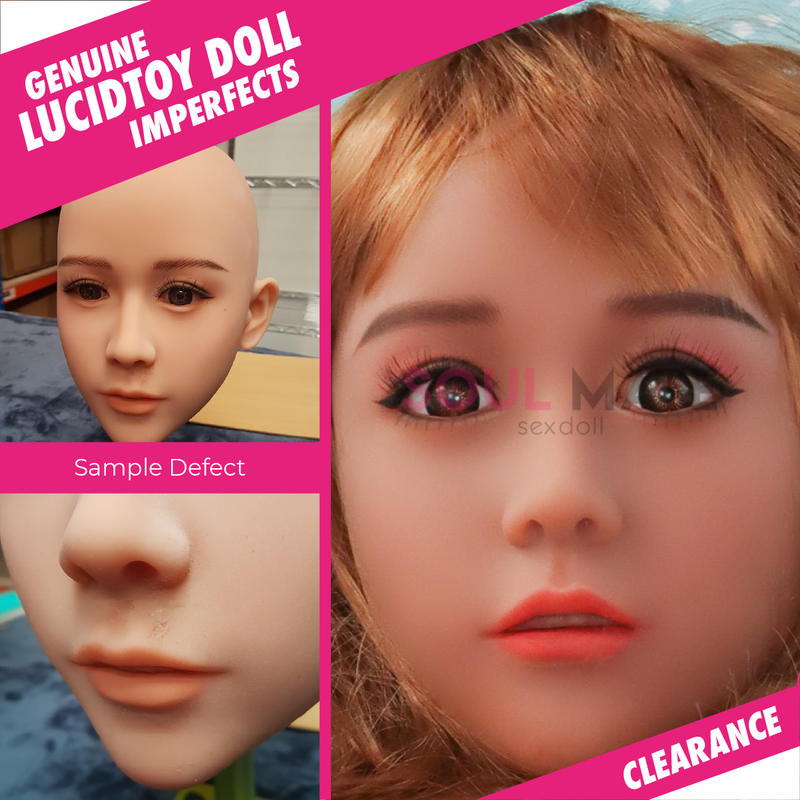 RF766 - Clearance item SoulMate - Lily- Sex Doll Head - M16 Compatible -  Light Brown video