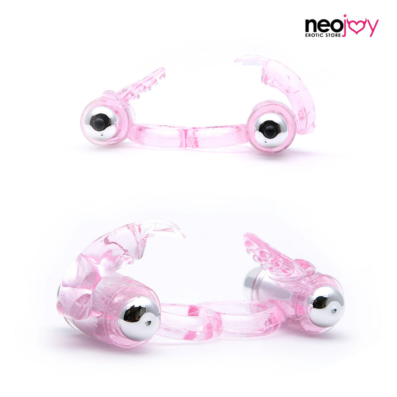 Neojoy Triple Jelly Ring Jelly Cock Ring Erection Enhancer Clitoral Bullet Vibe video