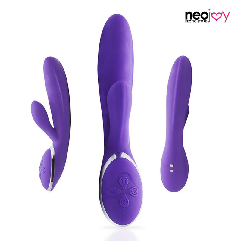 Neojoy Rabbit Vibrator Silicone Magnetic Rechargeable 12-Speed Functions video