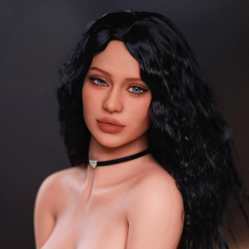 Firedoll - Head No. 86 - Sex Doll Head - M16 Compatible - Light Tan video