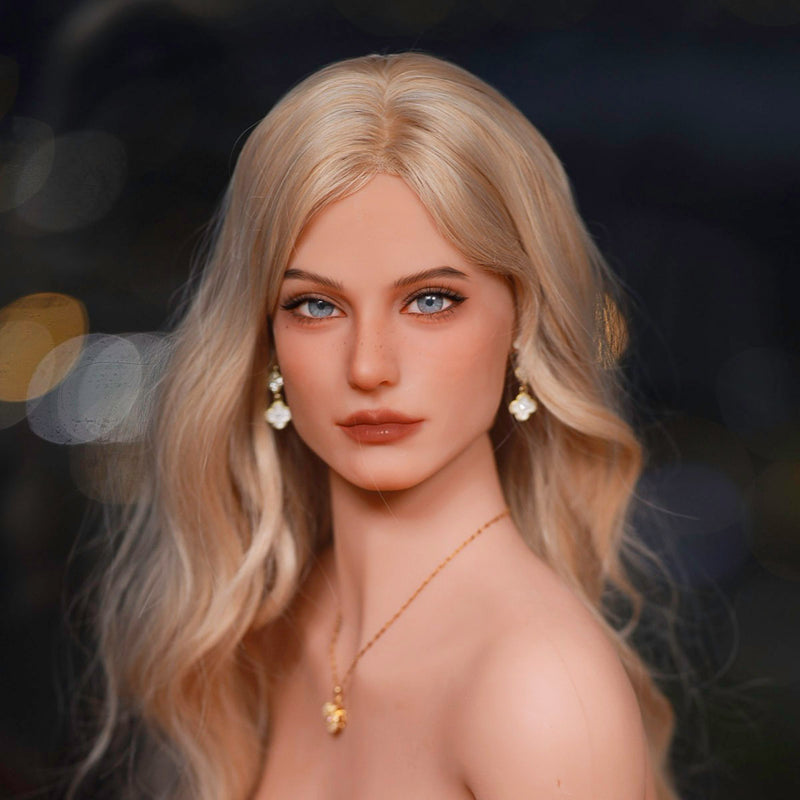 Firedoll - Head No. 87 - Sex Doll Head - M16 Compatible - Light Tan video
