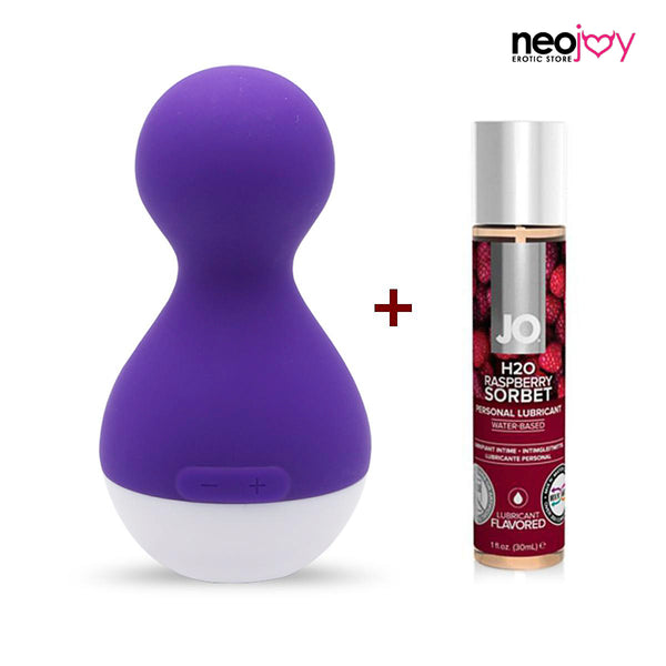 NeoJoy Breast Clitoris Simulator Silicon 7 Vibration Function USB Rechargeable With Lube