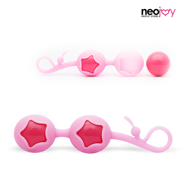 Neojoy Kegel Star Geisha Balls for Pelvic Training - Exercise Weights Toy