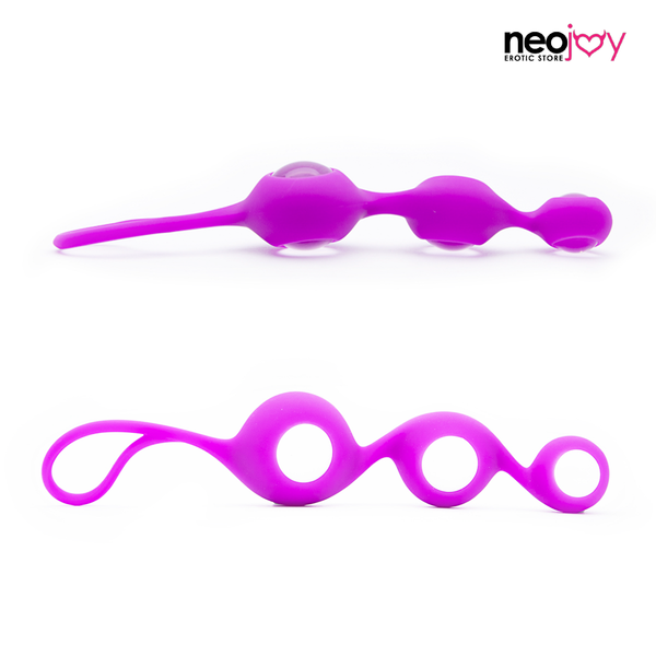 Neojoy Kegel Balls Triple - Silicone Geisha Balls Pelvic Training