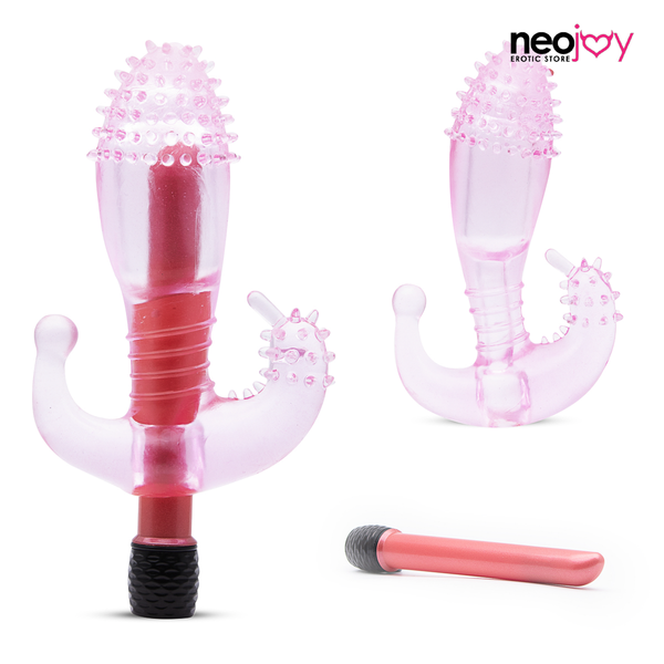 Neojoy Classic Vibe Sleeve G-Spot Prostate Massager - Clitoral Stimulation - Detachable Vibrator Sleeve Sex Toy