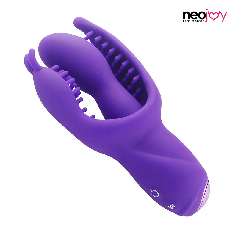 Neojoy G-spot 10- Vibration functions Silicone Clitoral Stimulator - Purple video