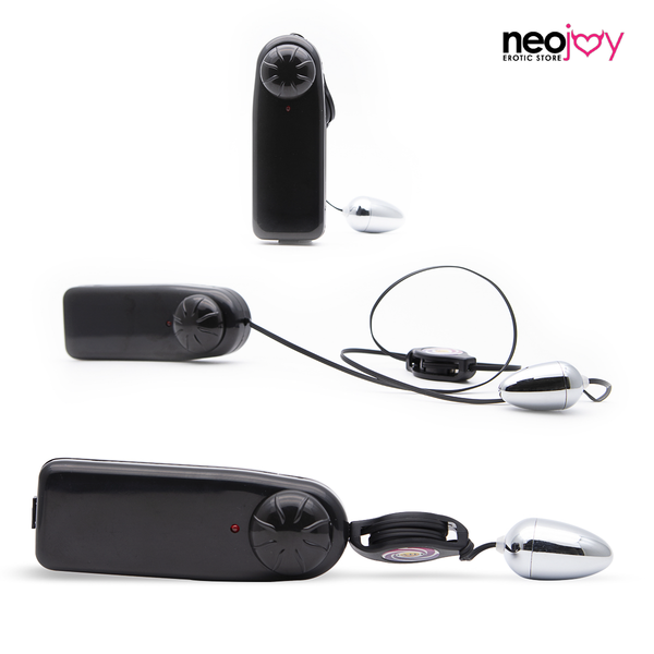 Neojoy Multi-Vibes Bullet - Remote Controlled Bullet Vibrator - Clitoral Anal Vaginal Stimulation - Spring-back Wire Adult Sex Toy