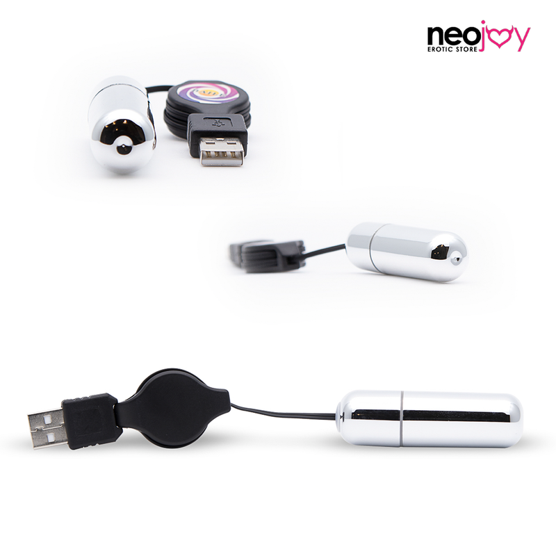 Neojoy Controlled Bullet - USB Plug Bullet Vibrator - Clitoral Anal Vaginal Toy video